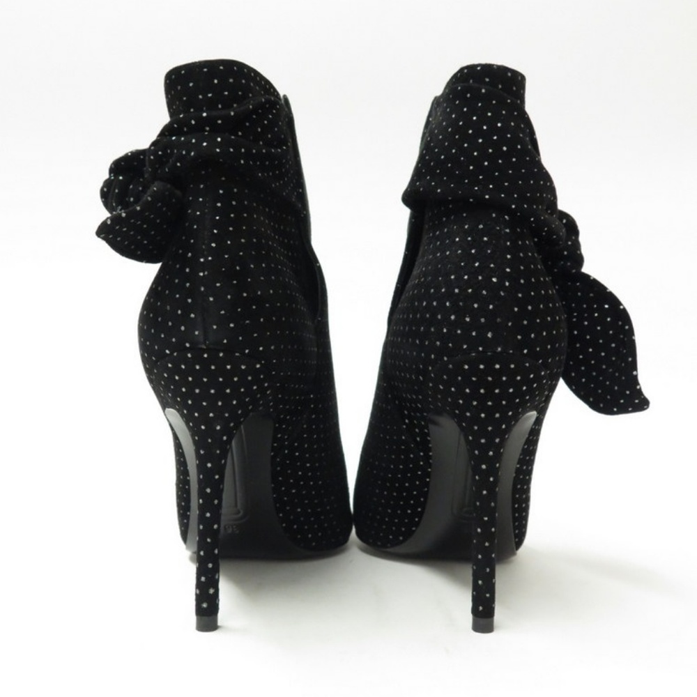 Stella Luna Ankle Boot Knotted Glitter Dot Suede - Picture 5 of 6